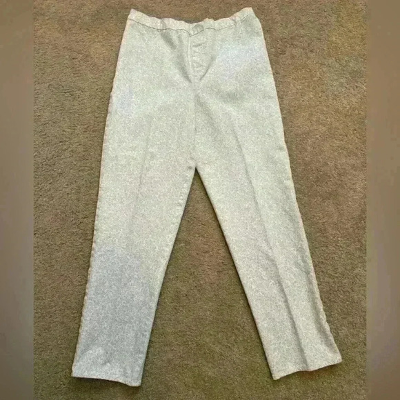 Isaac Mizrahi Pants - Isaac Mizrahi Live! Tall 24/7 Stretch Ditsy Floral Pants Ivory 14 TALL A392880